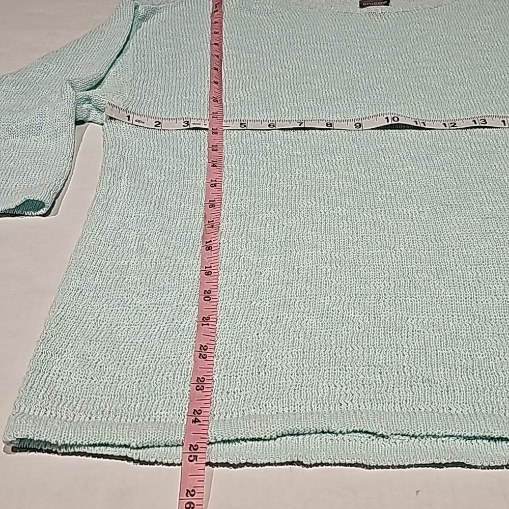 Chicos Mint Green Light Weight Pullover Sweater S… - image 6